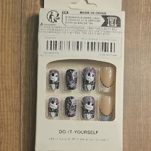 Nightmare Before Christmas Design Press-On Nails